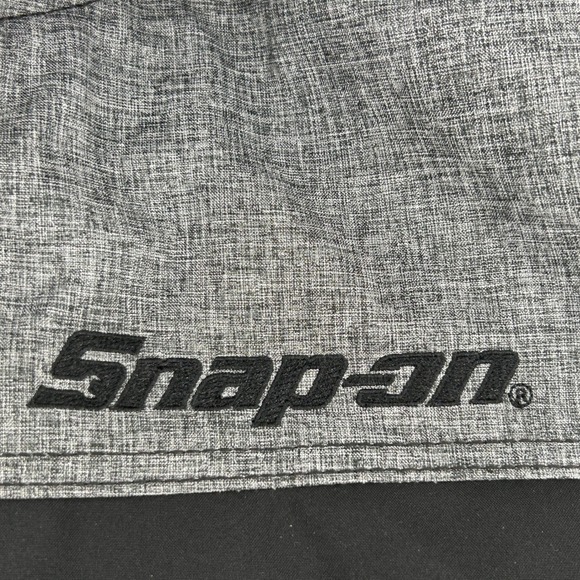 Snap On Mid Atlantic Jacket Men's 3XL Gray Black Hooded Full Zip Mechanic NWOT - Picture 7 of 14